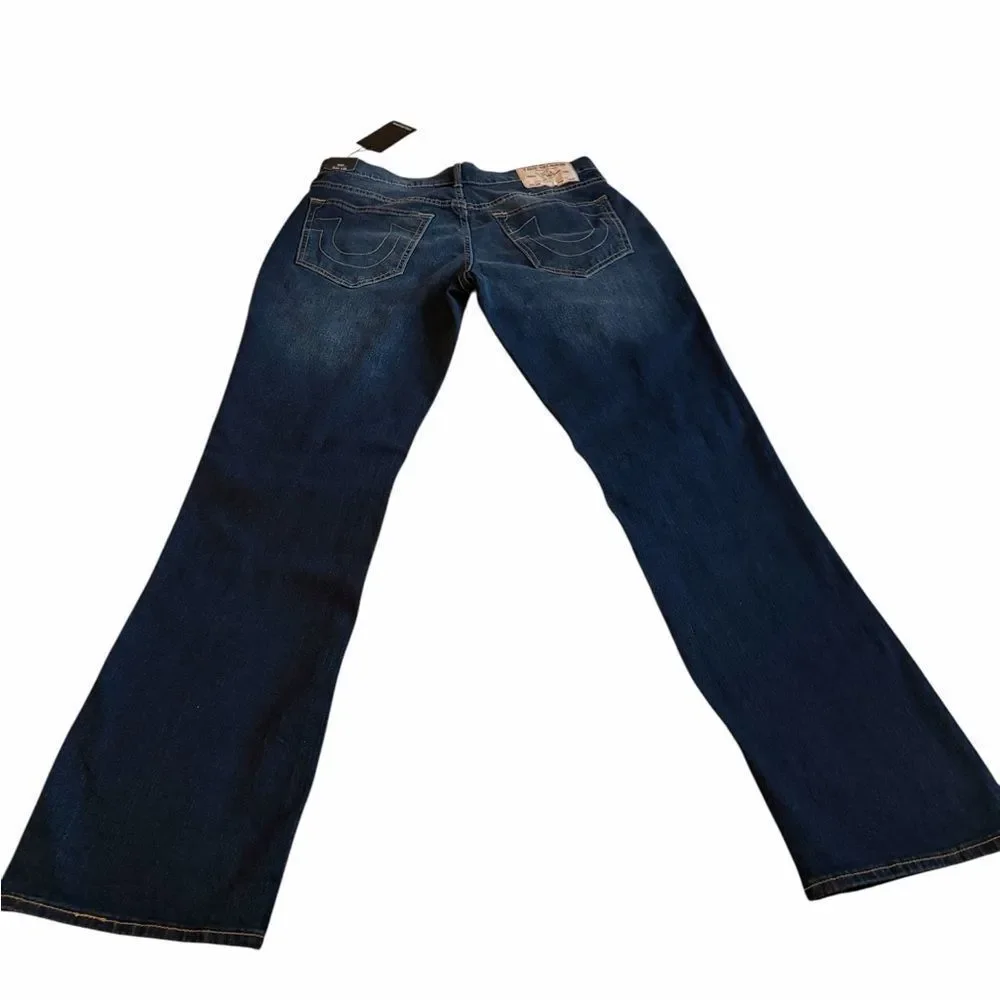 NWT True Religion Ricky Men's Straight Jeans W34/L34